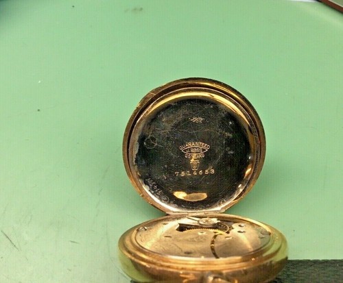 Relojes de bolsillo antiguos Waltham Diamond con funda - Imagen 5 de 6