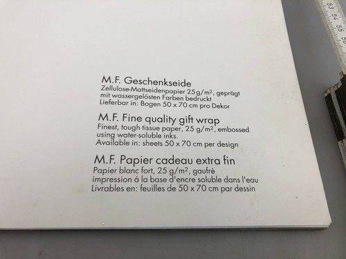  Musterbuch Katalog Seidenpapier Poesie Design Romantik 1991 - Picture 2 of 8