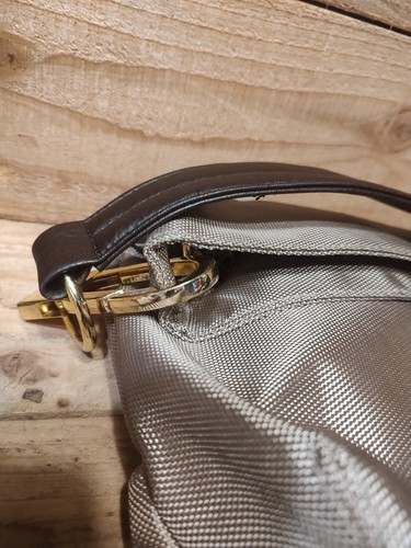 Braciano Hobo Pocketbook, Gold Nylon - Picture 2 of 13