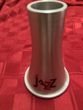 KELLY Bb CLARINET BELL - ALUMINUM - ANODIZED SILVER WITH DECAL S2 1