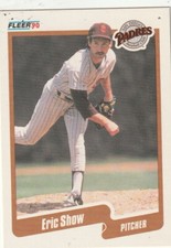 FREE SHIPPING-MINT-1990 Fleer Eric Show #169 PADRES PLUS BONUS CARDS