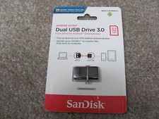 SanDisk ULTRA DUAL USB 3.0 32GB Flash Driver for Android Smartphones SDDD2-032G