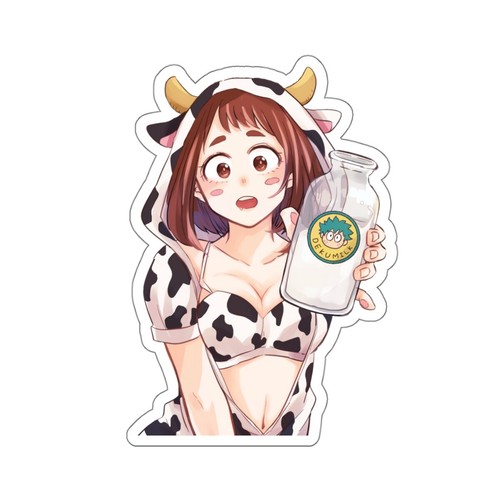 Waifu Mädchen Ochako Uraraka Ecchi My Hero Academia Anime Kuss-Cut Aufkleber Aufkleber - Bild 20 von 20