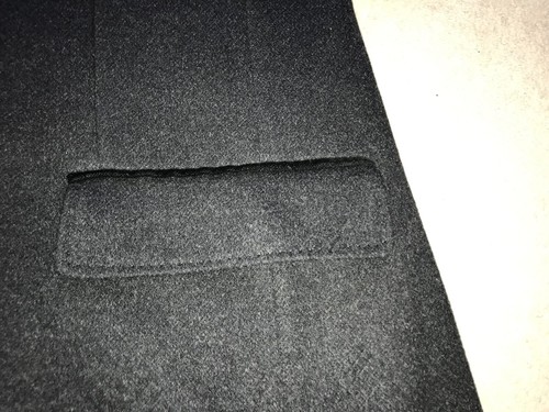 RICHARD JAMES - Mens Long DARK GREY WOOL Covert COAT - UK 46 Reg - STUNNING - Picture 8 of 11