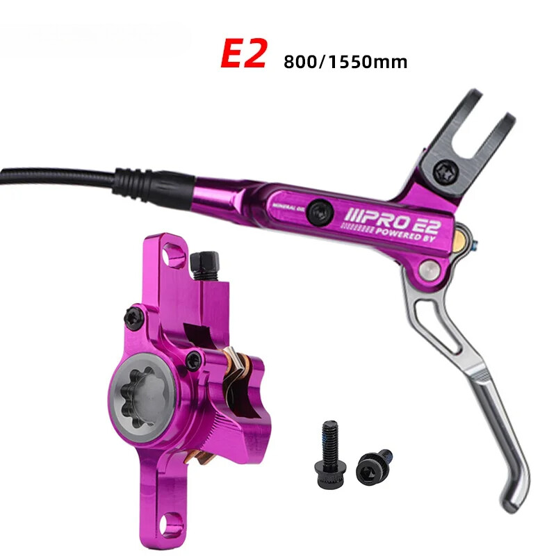 800/1550mm Bike Hydraulic Disc Brake 2 Piston Oil Pressure MTB DH