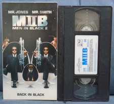 MEN IN BLACK II BACK IN BLACK (VHS,2002) TOMMY LEE JONES WILL SMITH
