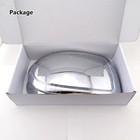 Side Mirror Covers Cap Overlay Chrome Fits 99-06 Chevy Silverado GMC Sierra Pair