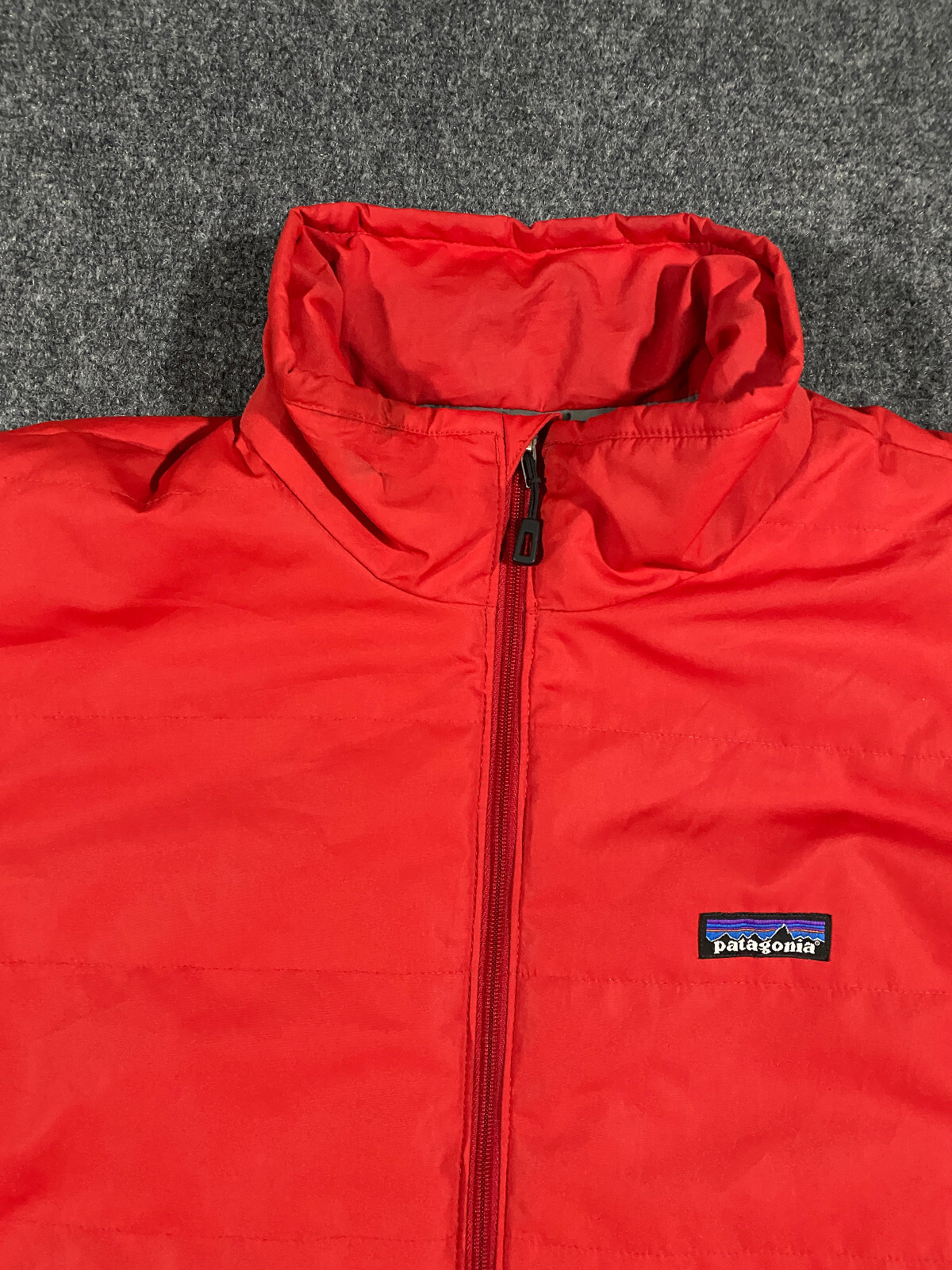 Patagonia Puffer Jacket Mens Large Red Long Sleev… - image 2