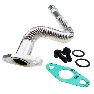 Turbo Oil Return Drain Line Tube Fits for Dodge Cummins 5.9L Diesel 5135786AB