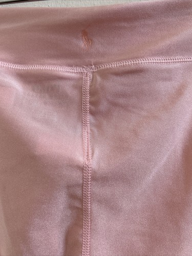 Polo Ralph Lauren Big Girls Stretch Blend Leggings Pink Size L - Picture 3 of 4