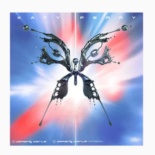 Katy Perry Woman’s World 7” Limited Orange Translucent Vinyl 143 - Picture 3 of 5