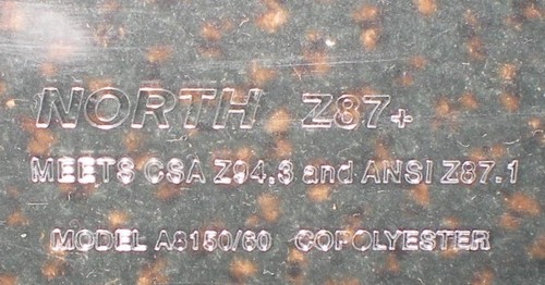 NORTH UNIVERSAL SAFETY VISOR FACESHIELD PETG COPOLYESTER CLEAR A8150/60 10 PCS - Picture 3 of 3