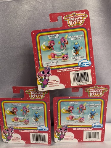Rainbow Butterfly Unicorn Kitty's Set of 3 - Bild 3 von 4