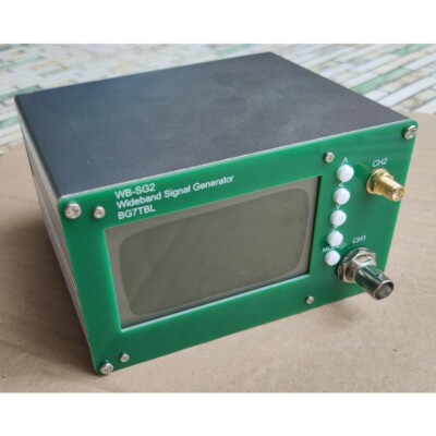 Wideband Signal Generator BG7TBL Source Device 1Hz-20GHz With 3.2'' WB-SG2-20Gm