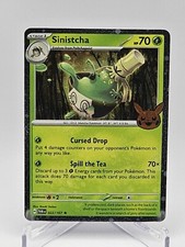 2024 Pokemon TCG Trick Or Trade Sinistcha 022/167 Cosmos Holo NM