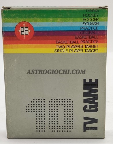 REEL CARTRIDGE 10 TV GAME 406 COLOR CONSOLE VINTAGE 1982 NEW IN BOX - Picture 2 of 10