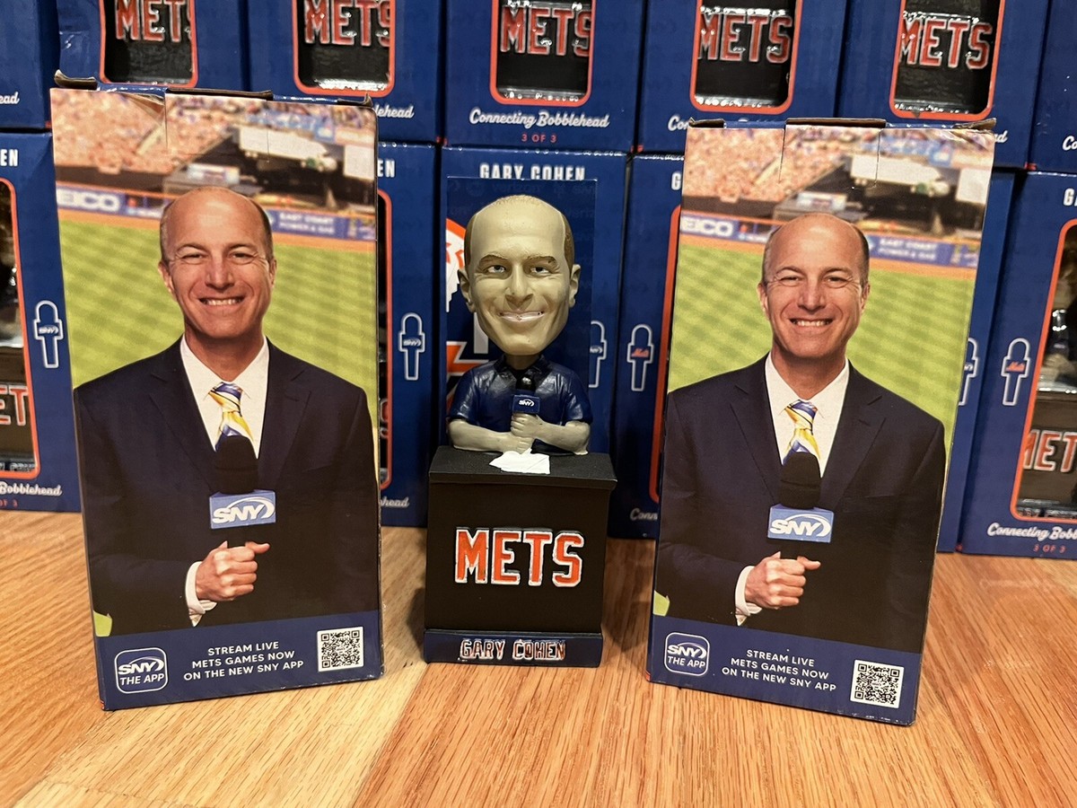 Gary Cohen 3of3 Announcer GKR Bobblehead SGA 9/17/2022 New