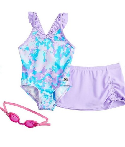 Purple ZeroXposur Swim Set 5/6 - Picture 1 of 4