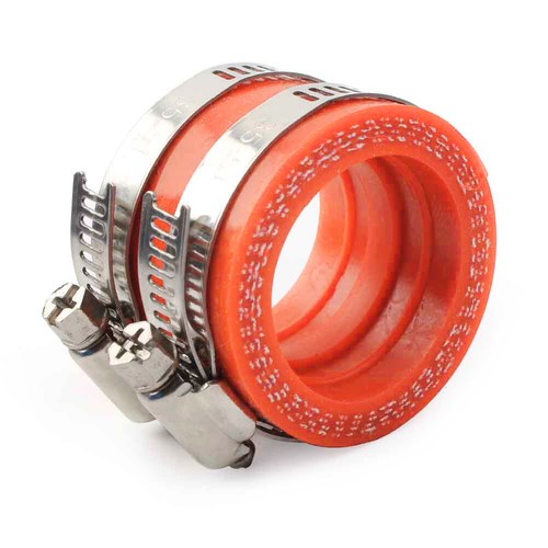 For OKO PWK KEIHIN 28mm/30mm Carburetor Rubber Adapter Intake Manifold Red - Picture 3 of 6