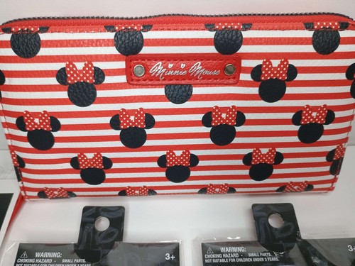 Disney Minnie Mouse Wallet Aldi 2024 With Two Sets of Minnie Mouse Earrings NEW! - Picture 4 of 11
