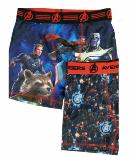 NWT Boy's Marvel Avengers 3 Pack Underoos Boxer Brief 4 XS, 6 Small, 8 Medium - Picture 2 of 6