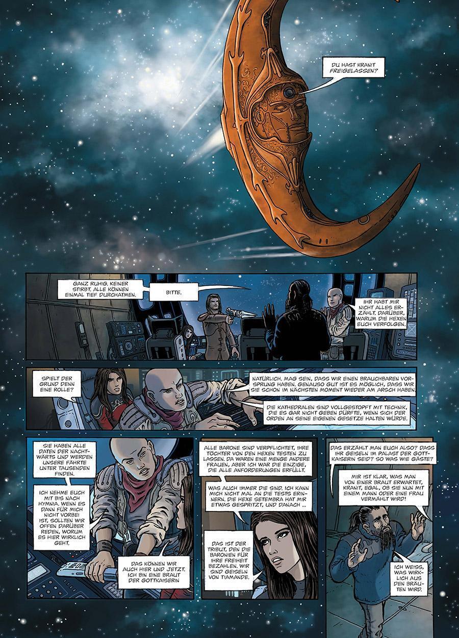 Thumbnail - Die Krone Der Sterne (comic). Band 2 (von 3) | Hymnia | Kai Meyer (u.
