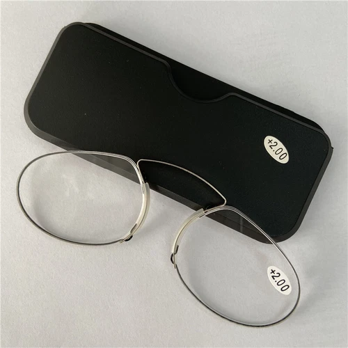 Ultradünne Lesebrille Nasenclip Optik Presbyopie +1,0 +1,5 +2,0 +2,5 +3,0 - Bild 17 von 28