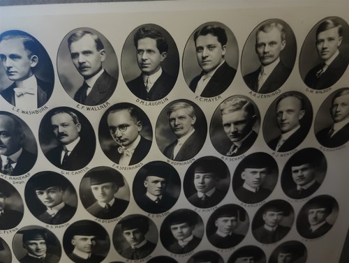 Marquette University Department of Dental Surgery Class of 1919 Photo Antique - Picture 5 of 8