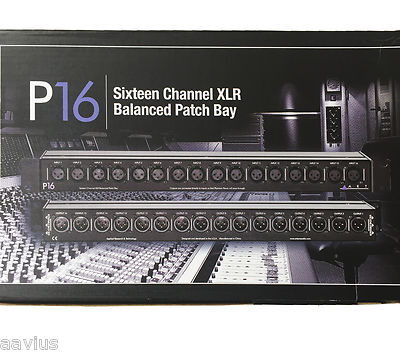 ART P16 16ch Balanced PatchBay パッチベイ P16 16-Channel Balanced XLR Patchbay | ART Pro Audio