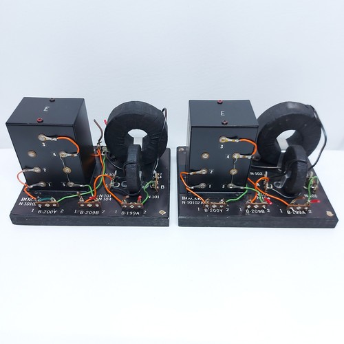 BOZAK VINTAGE N-10102 A SPEAKER CROSSOVER UNITS PAIR B-302A TEST & SOUND GREAT - Picture 2 of 18