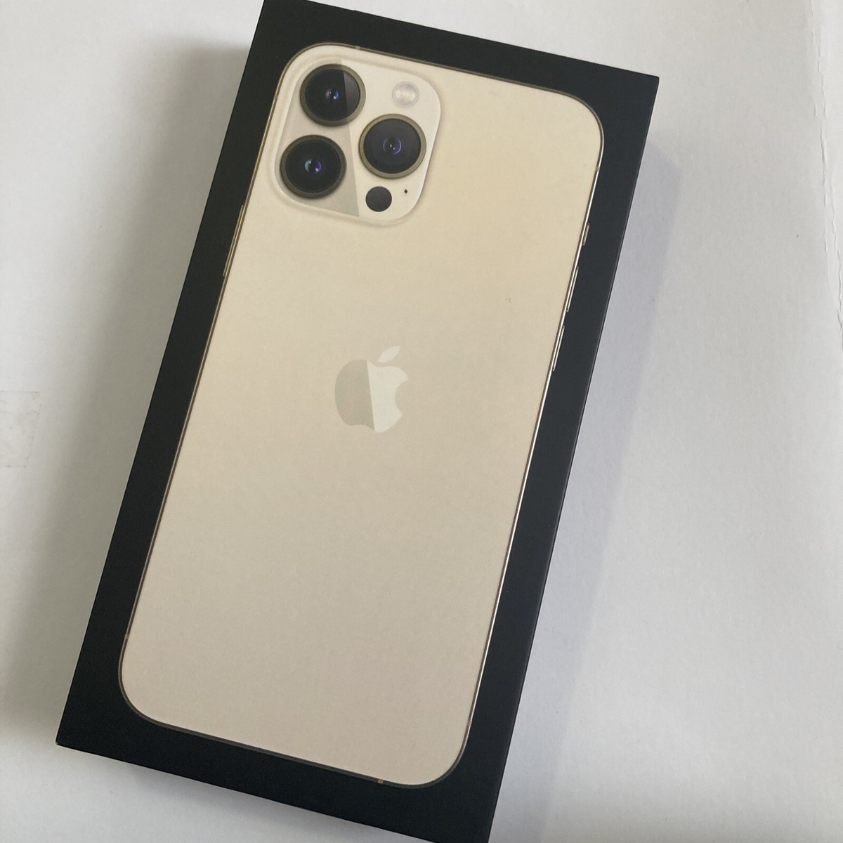 Apple iPhone 13 Pro Cream BOX ONLY Great Condition | eBay