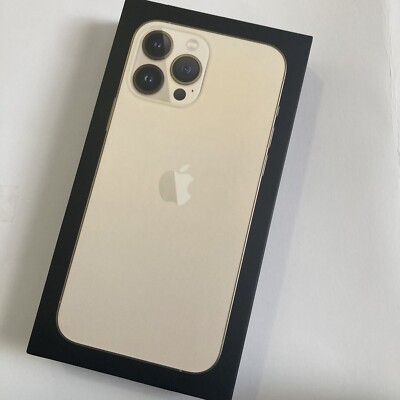 Apple iPhone 13 Pro Cream BOX ONLY Great Condition | eBay