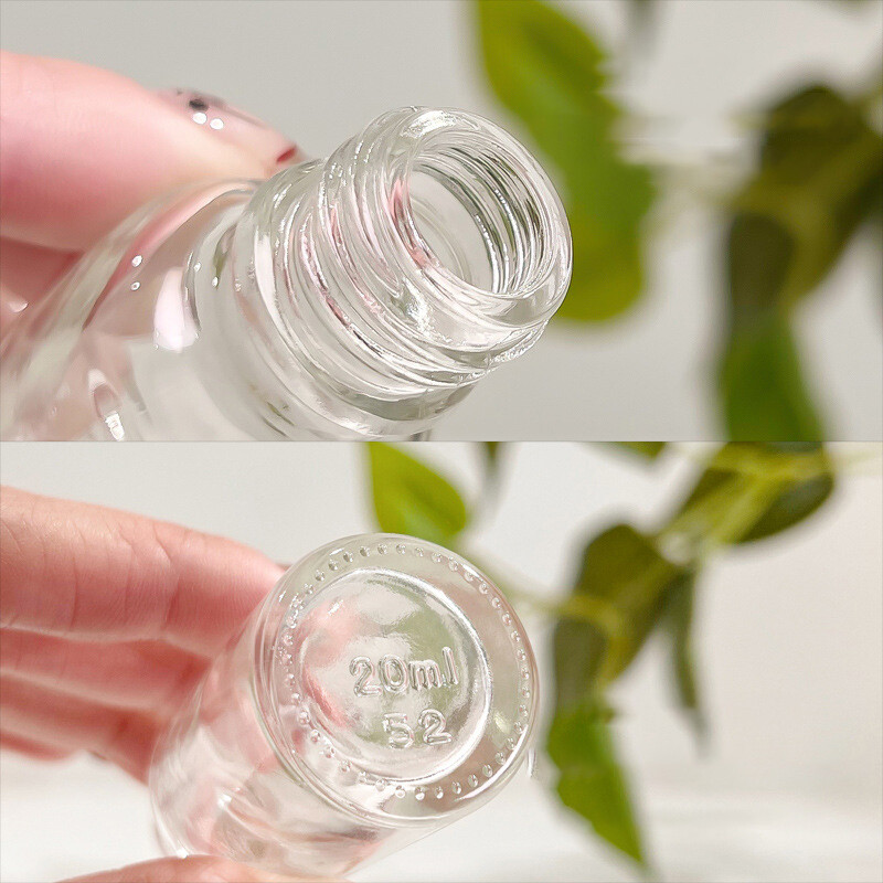 Transparent Glass Liquid Dropper Reagent Eye Pipette Essential Oils Bottle@