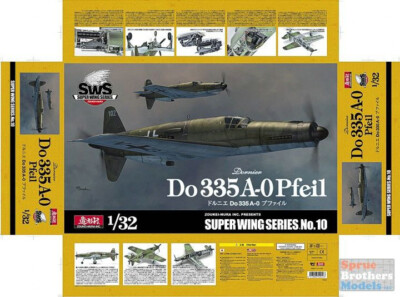 SWS　Do 335A-0Pfeil 1/32 1/32 Dornier Do 335 A-0 Pfeil — VOLKS USA, INC.