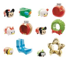 DISNEY TSUM TSUM STACKABLE HOLIDAY FIGURE ASSORTMENT 6 PC SET JAKKS PACIFIC NEW