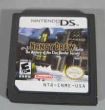 Nancy Drew The Mystery of the Clue Bender Society (Nintendo DS, 2008) Cartridge