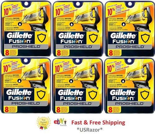Gillette Fusion Proshield Razor Blades Refil Cartridge fit Flexball Power Shaver - Picture 7 of 9