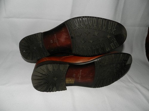 ITALIAN RENATO GARINI - NEW MENS LEATHER SHOE - size EU 42, brown, all season - Bild 10 von 11