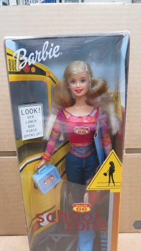 MATTEL 52644 ROUTE 66 SCHOOL ZONE BARBIE NEW - Picture 2 of 4