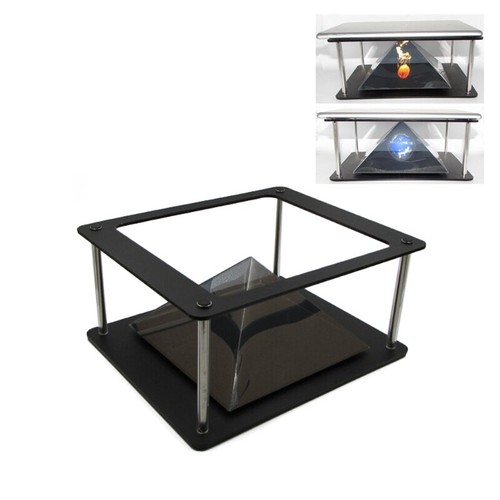 Video Stand Universal 3D Hologram Py-ramid Display Projector Pad Tab-let PC