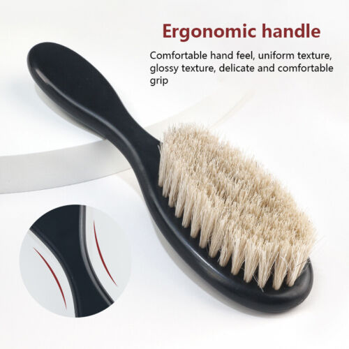 Men's Shaving Brush Hair Salon Haircut Brush Horsehair Hairdressing Tool - Picture 1 of 14