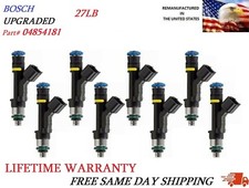 27LB Upgrade Set of 8 Genuine Fuel Injectors For 2000 DODGE Durango 5.2L V8