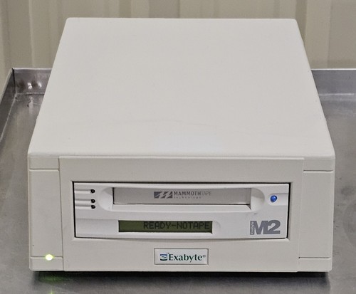 Exabyte Mammoth M2 Mammoth 2 60/150GB External LVD SCSI Tape Drive - Afbeelding 13 van 19