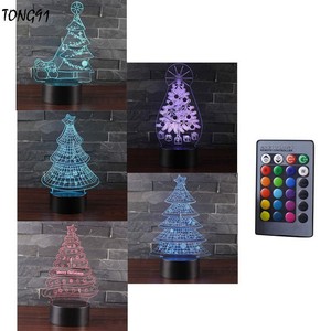 Lamps Lighting Ceiling Fans 3d Led Illusion Batman Usb 7color