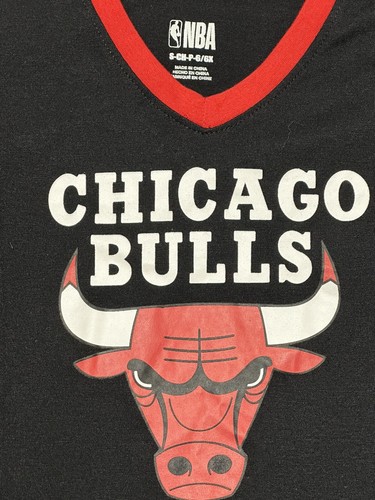 Girls NBA Chicago Bulls Short Sleeve T-Shirt Size Small 6/6X - Picture 2 of 3