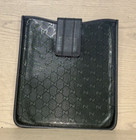 Gucci Green Logo Embossed Gucissima iPad Sleeve Case Protective Shell Rubber