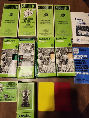 Subbuteo Table Soccer Football - Large Lot. NoT Complete. 