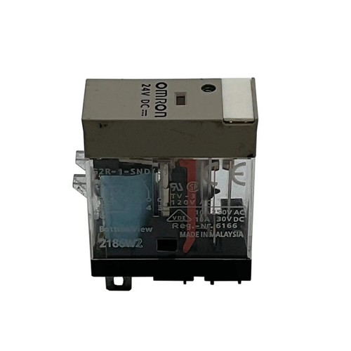 Omron Power Relay Plug In 24VDC Coil 10A Switching Current Blue G2R-1-SND (S) - Picture 3 of 7
