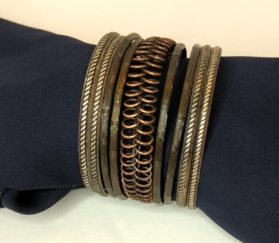 Multi Metal Rope Copper Bracelets Multi Metal Rope Copper Bracelets