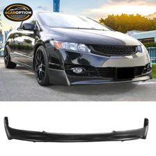 Fits 09-11 Honda Civic P1 Style PU Front Bumper Lip Spoiler Splitter